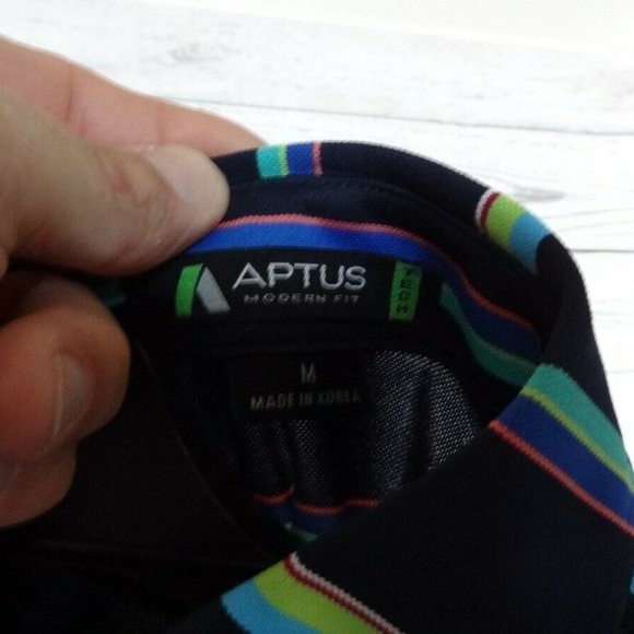 APTUS TECH MEN'S SZ MEDIUM GOLF POLO - Picture 3 of 6